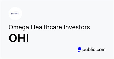 omega health investors stock news.